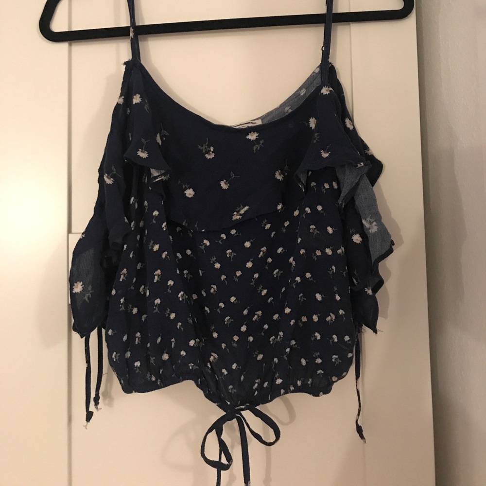 Floral Off-The-Shoulder Blouse